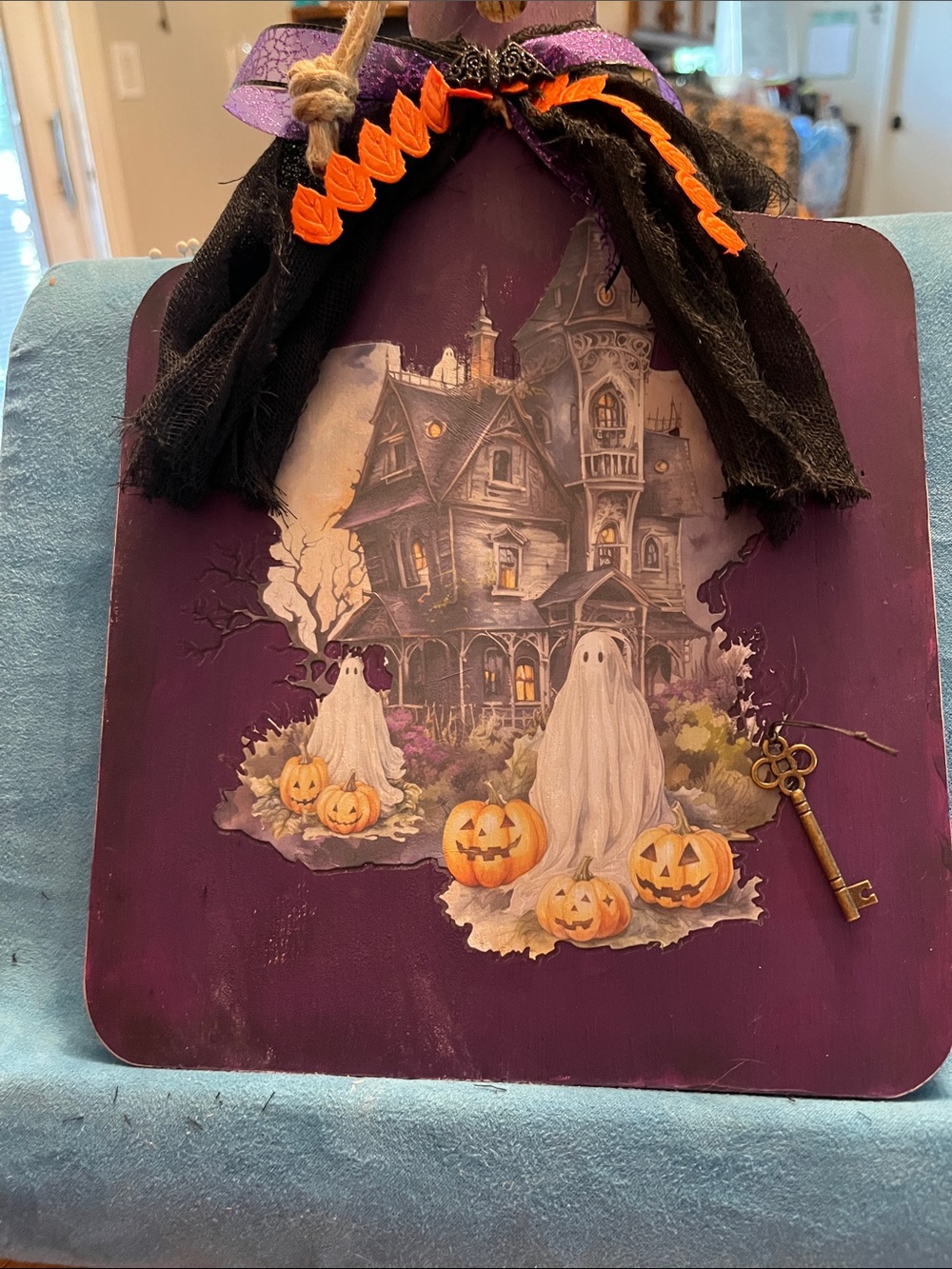 Wood Halloween Decorative Cutting Board